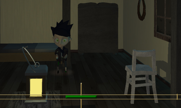 (Image from early demo with a movable chair in the Boy's room)