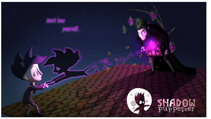 early promotional image shadow puppeteer don't lose yourself